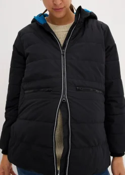 3 in 1 Umstandsjacke mit Trageeinsatz und Reflektoren