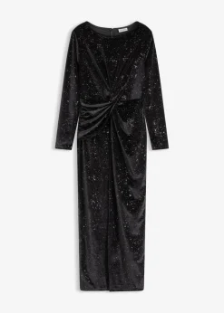 Abendkleid mit Glitzer