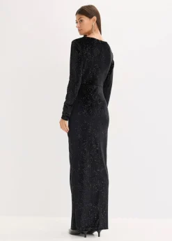 Abendkleid mit Glitzer