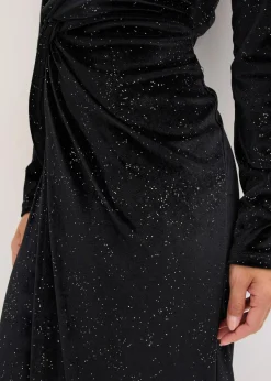 Abendkleid mit Glitzer