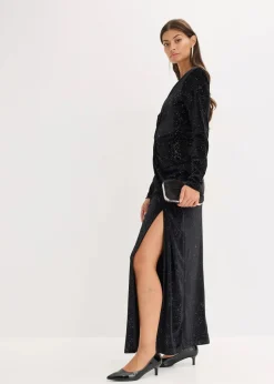 Abendkleid mit Glitzer