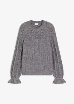 Ajour-Strickpullover