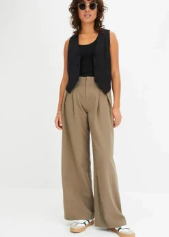 Anzugweste aus fester Interlock-Qualität