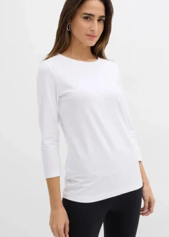 3/4-Armshirt mit reiner Bio-Baumwolle