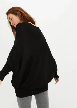Asymmetrischer Oversize-Pullover