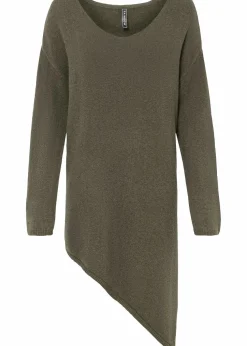 Asymmetrischer Pullover