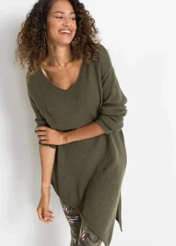 Asymmetrischer Pullover