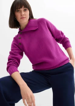 Asymmetrischer Pullover