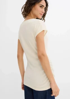 Asymmetrisches Top aus leichtem Crêpe