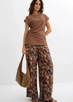 Asymmetrisches Top aus leichtem Crêpe