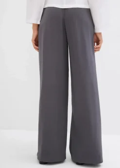 Ausgestellte Bundfaltenhose