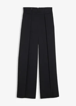 Ausgestellte Bundfaltenhose