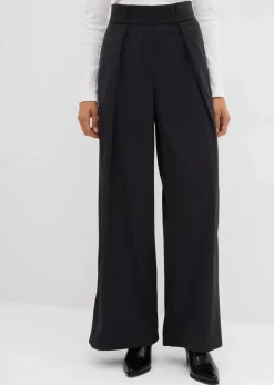 Ausgestellte Bundfaltenhose