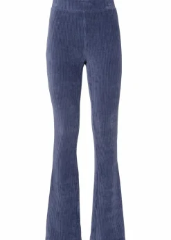 Ausgestellte Leggings in Cordoptik