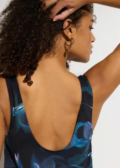 Badeanzug in Tankinioptik