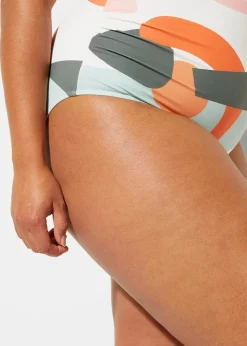 Badeanzug in Wickel-Optik