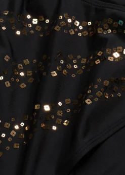 Badeanzug mit Pailletten