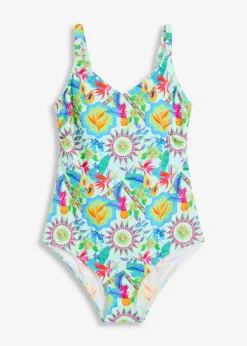 Badeanzug mit V-Ausschnitt