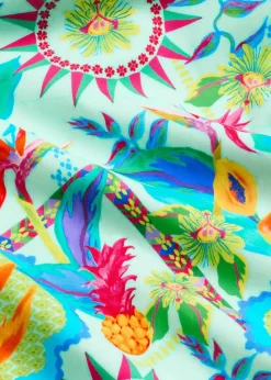 Badeanzug mit V-Ausschnitt