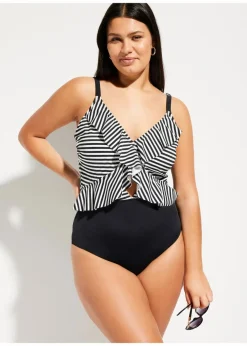 Badeanzug mit Volant