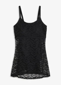 Badekleid mit Spitze