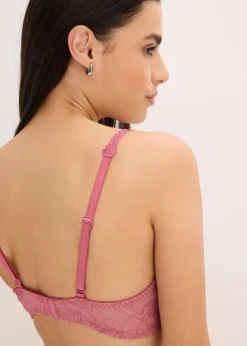 Balconette-BH mit blumiger Spitze