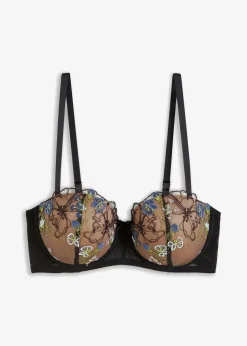 Balconette-BH mit edler Stickerei
