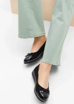 Ballerinas mit gepolsterter Innensohle