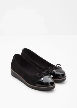 Ballerinas mit gepolsterter Innensohle