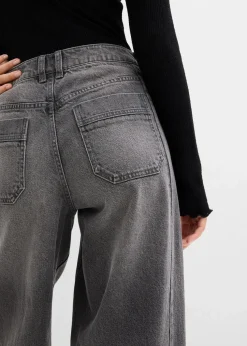 Ballon-Jeans Mid Waist