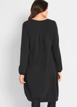 Ballonkleid aus Baumwoll-Mix