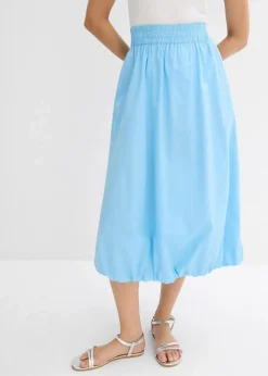 Ballonrock aus reiner Baumwolle