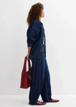 Balloon-Jeans Mid Waist, Super Soft