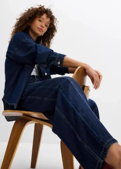 Balloon-Jeans Mid Waist, Super Soft