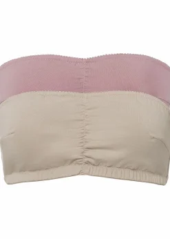 Bandeau BH (Cup A und B) mit Bio-Baumwolle (2er Pack)