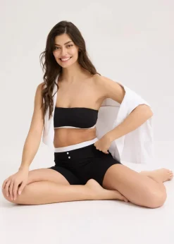 Bandeau-BH mit Bio-Baumwolle (2er Pack)