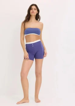 Bandeau-BH mit Bio-Baumwolle (2er Pack)