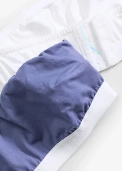 Bandeau-BH mit Bio-Baumwolle (2er Pack)