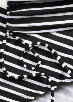 Bandeau-Bikini mit abnehmbaren Trägern (2-tlg.Set)