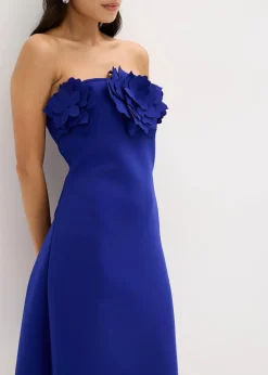 Bandeau-Kleid aus fester Scuba-Qualität