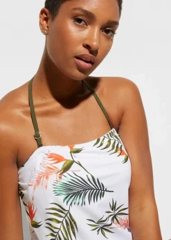 Bandeau-Tankini (2-tlg.Set) mit Multiway-Träger