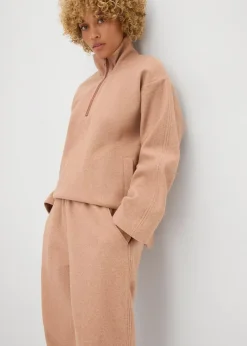 Barrelhose in Wolloptik