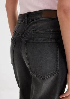 Barrel-Jeans Mid Waist