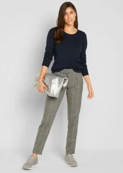 Basic Pullover mit recycelter Baumwolle