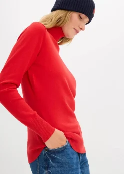 Basic Rollkragenpullover