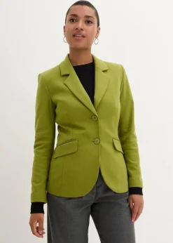 Baumwoll Jersey-Blazer