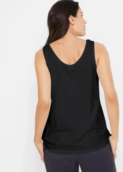 Baumwoll Top mit Knotendetails