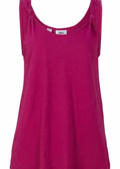 Baumwoll Top mit Knotendetails