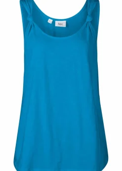 Baumwoll Top mit Knotendetails