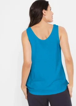 Baumwoll Top mit Knotendetails